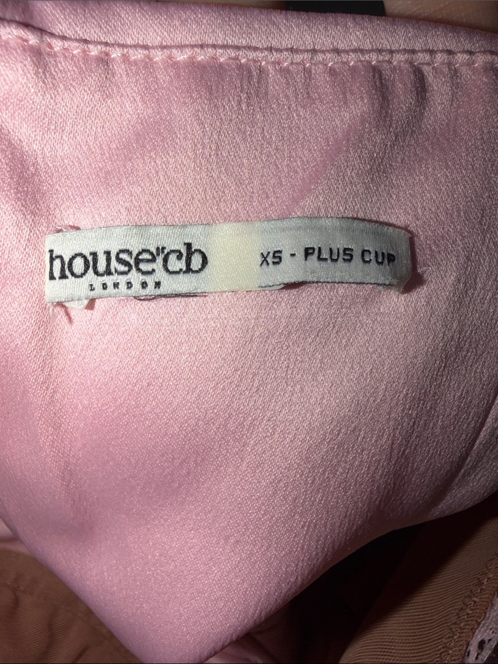 House of CB ADRIANA
Rose Satin And Lace Mini Dress XS (plus cup) - Picture 11 of 11